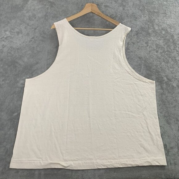 Everybody World Shirt Mens 2XL Tubular Tank Top Cotton Scour Unisex Casual Basic - Picture 6 of 7